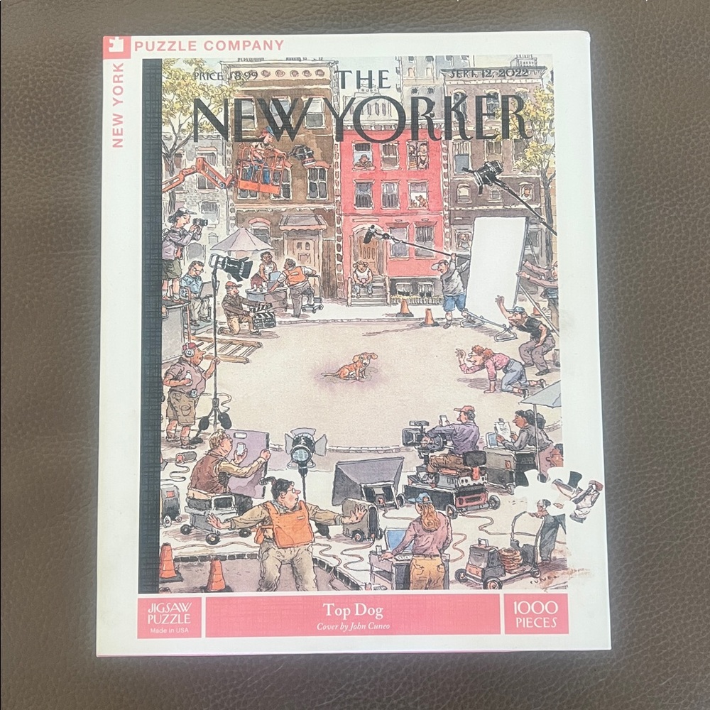 New York Puzzle Company The New Yorker Top Dog Puzzle